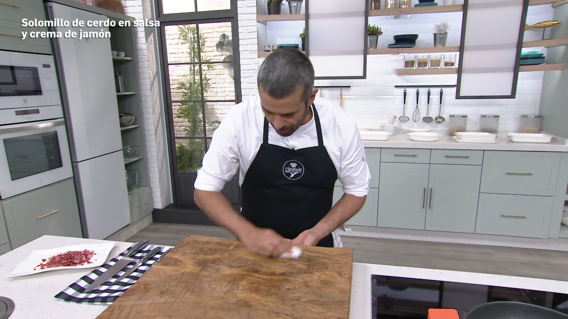CÓMETELO Solomillo de cerdo en salsa y crema de jamón 22/06/2026